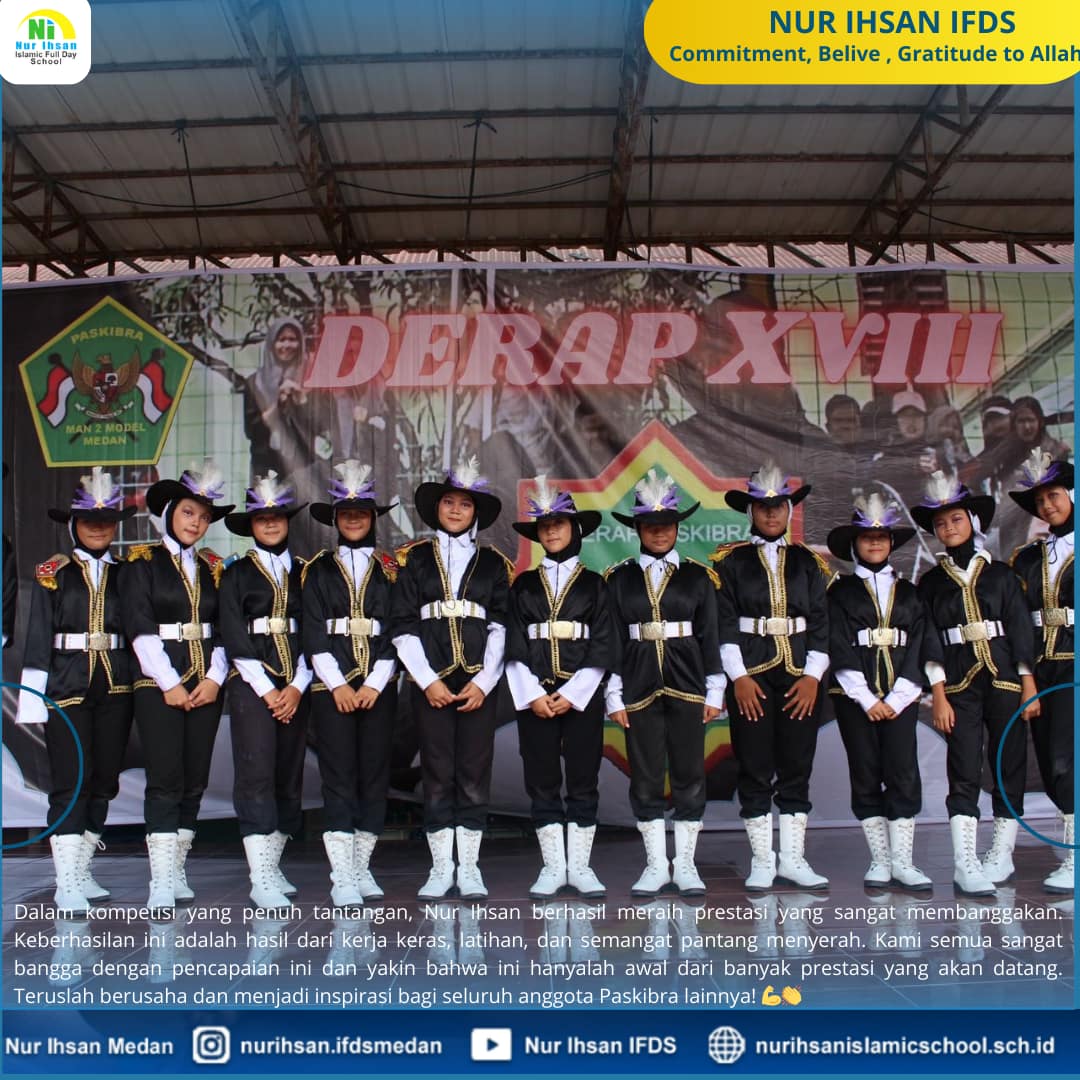 Pasrasdan Juara Dalam Kompetisi Derap XVIII di MAN 2 Model Medan 1