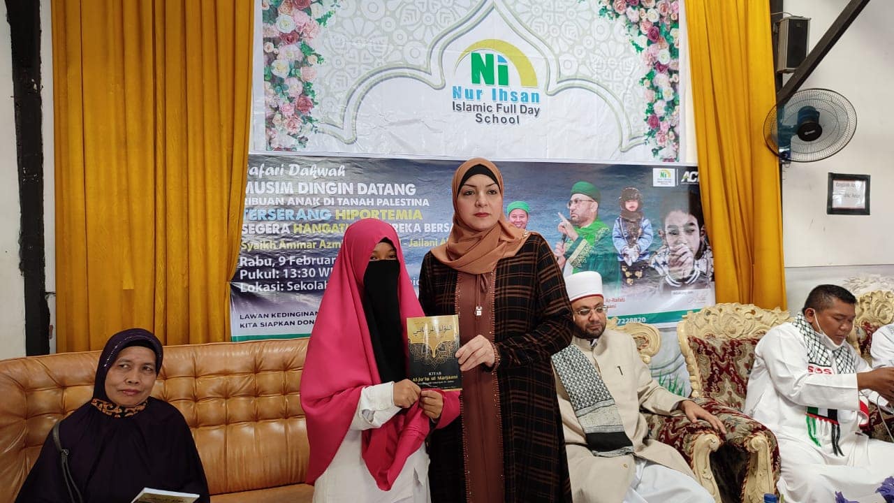 Safari Dakwah Shaykh Ammar Azmi Ar-Rafati Al-Jailani Al-Hasani from Palestine and Ustadz Fikri Habibullah Muharram Lc. WhatsApp Image 2022 02 09 At 16.05.53