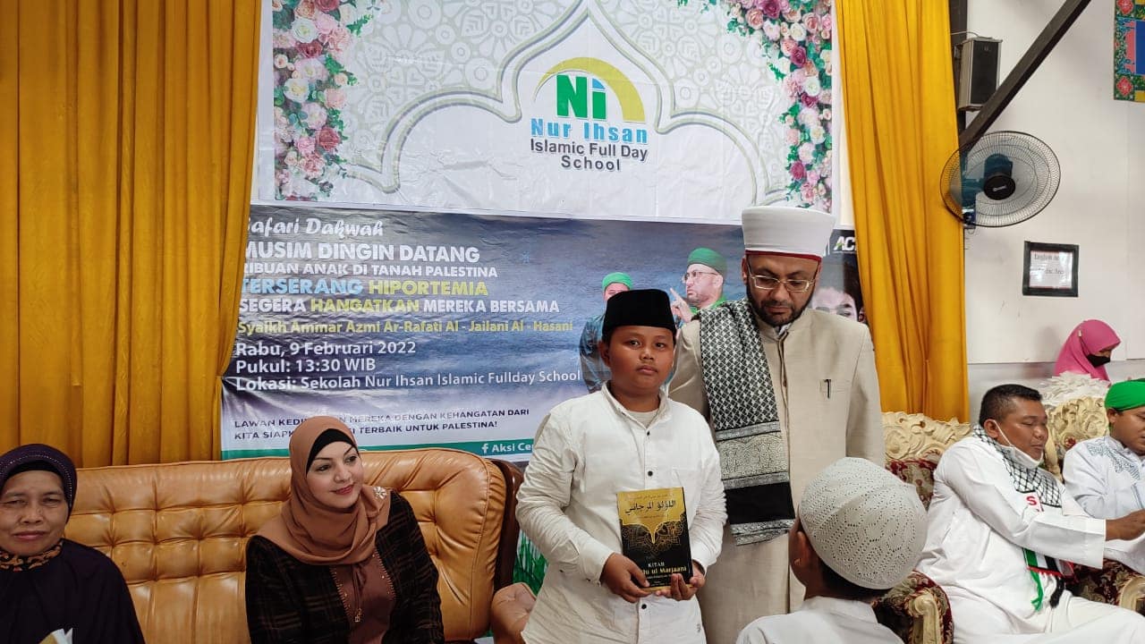 Safari Dakwah Shaykh Ammar Azmi Ar-Rafati Al-Jailani Al-Hasani from Palestine and Ustadz Fikri Habibullah Muharram Lc. WhatsApp Image 2022 02 09 At 16.05.59 1