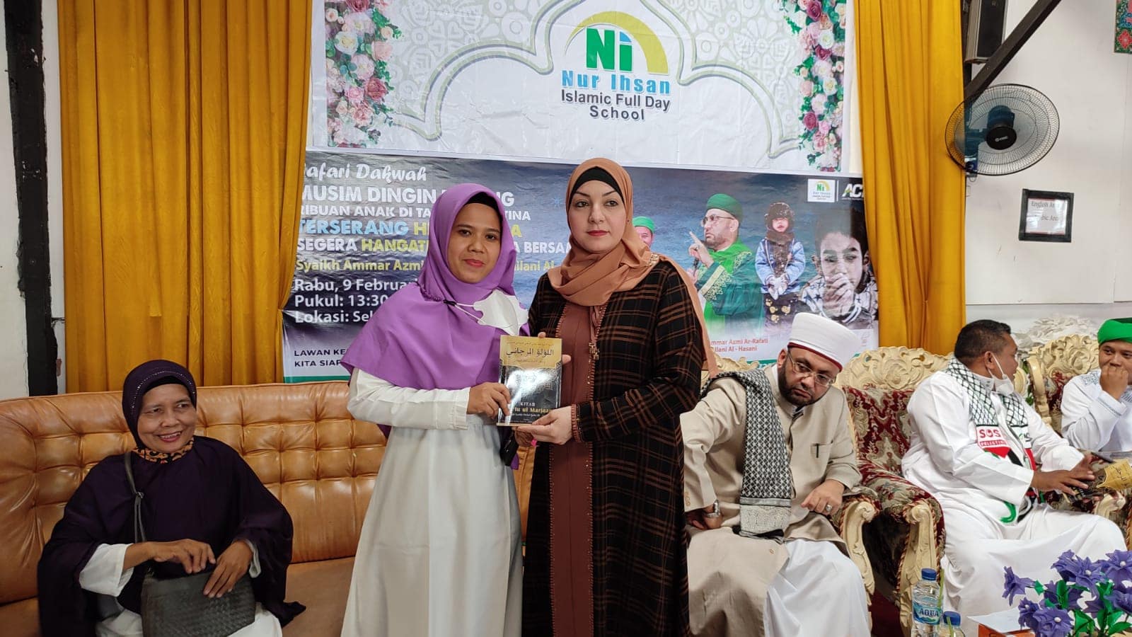 Safari Dakwah Shaykh Ammar Azmi Ar-Rafati Al-Jailani Al-Hasani from Palestine and Ustadz Fikri Habibullah Muharram Lc. WhatsApp Image 2022 02 09 At 16.06.56