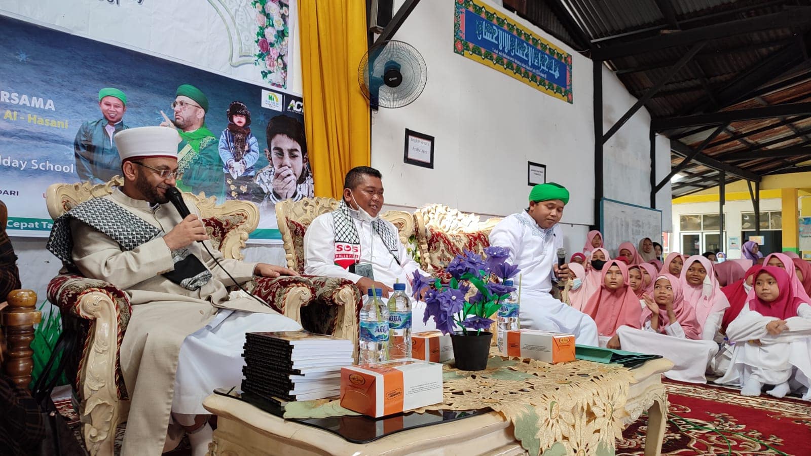 Safari Dakwah Shaykh Ammar Azmi Ar-Rafati Al-Jailani Al-Hasani from Palestine and Ustadz Fikri Habibullah Muharram Lc. WhatsApp Image 2022 02 09 At 16.09.15