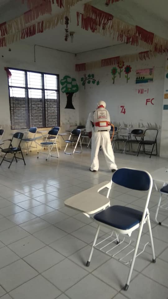 Kegiatan Penyemprotan Disinfektan 91518088 670930343672094 1217637582196703232 N