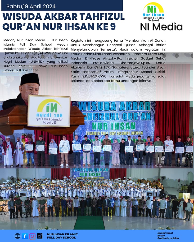 Wisuda Akbar 1000 Tahfizul Qur'an Nur Ihsan Islamic Full Day School Ke 9 Blue And White Modern Business Newsletter Konten Instagram 45 1 819x1024