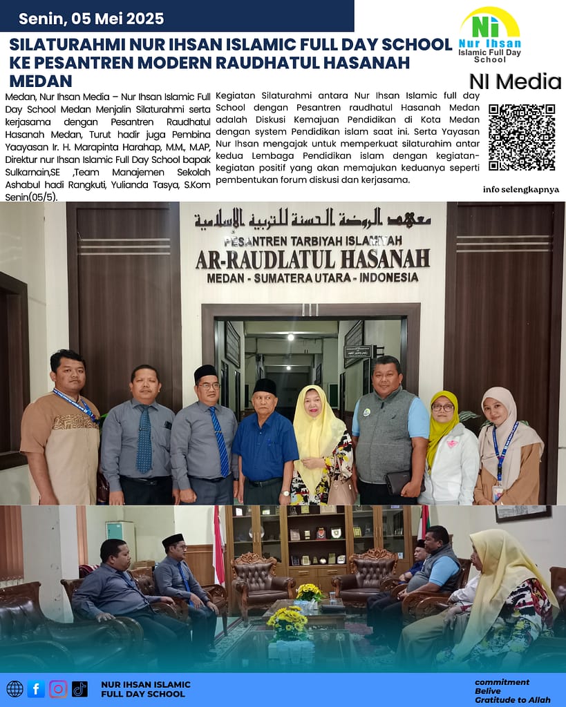 Silaturahmi Nur Ihsan Islamic Full day School KE Pesantren Modern Raudhatul Hasanah Medan Blue And White Modern Business Newsletter Konten Instagram 45 9 819x1024